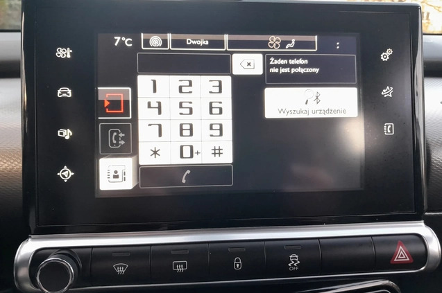 Citroen C4 Cactus cena 37700 przebieg: 104000, rok produkcji 2016 z Michałowo małe 326